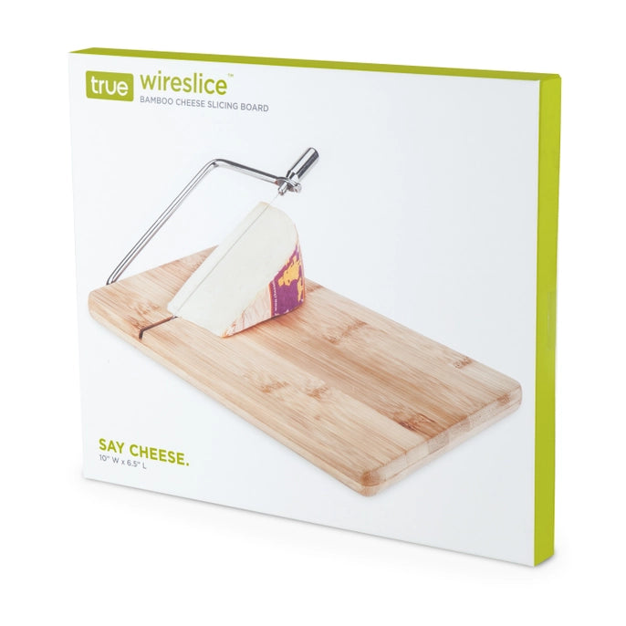 4435 Wireslice Bamboo Cheese Slicing Board By True (16)