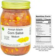 Amish Fresh Salsa-Corn Medium(10)