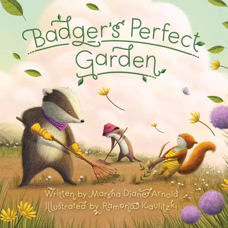 0007-4-Badger'S Perfect Garden Paperback Picture Book(10)