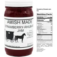 Amish Made Jam-Strawberry Rhubarb(7)