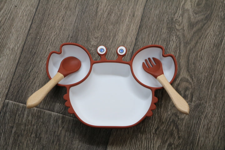 6000104-Suction Crab Plate Set(25)
