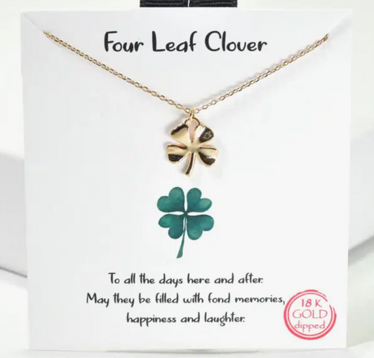 11121-Four Leaf Clover Necklace(16)