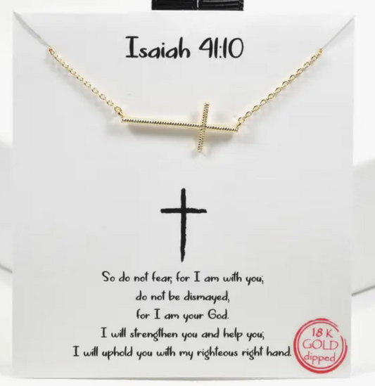 11124-Side Cross Necklace(16)